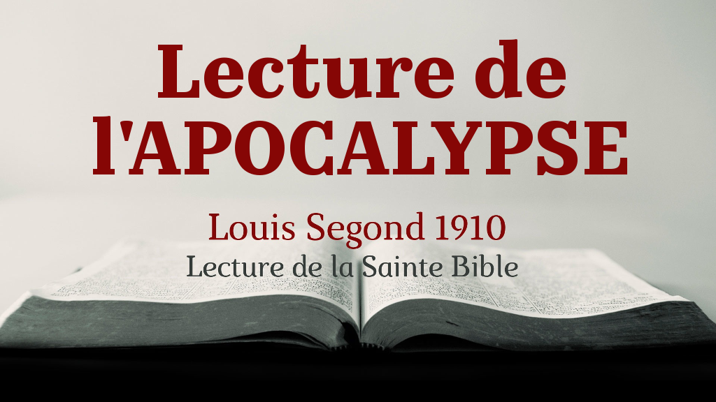 apocalypse 14 louis segond